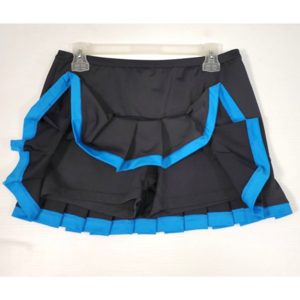 Bolle High Performance Pleated Hem Athletic Sport Tennis Skirt Skort SzM 1463 - Picture 3 of 6